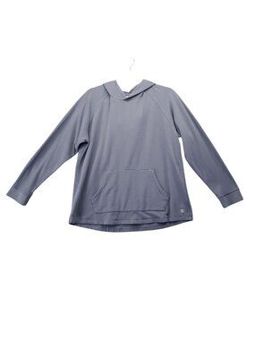 Free Fly Top Mens Large Gray Lightweight Hoodie Bamboo Blend Soft